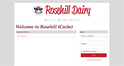 Desktop Screenshot of cache.rosehilldairy.com